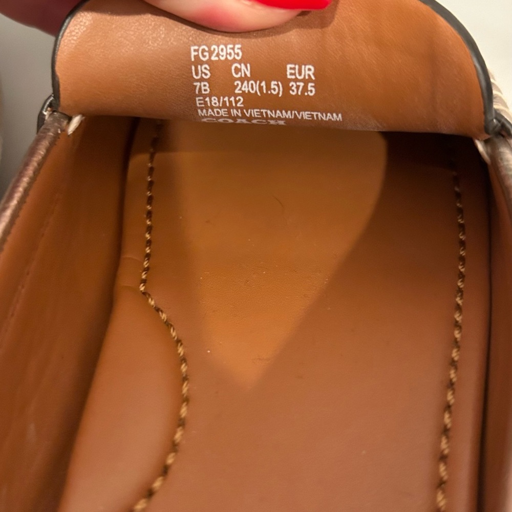 New! Coach loafers - Picture 3 of 3